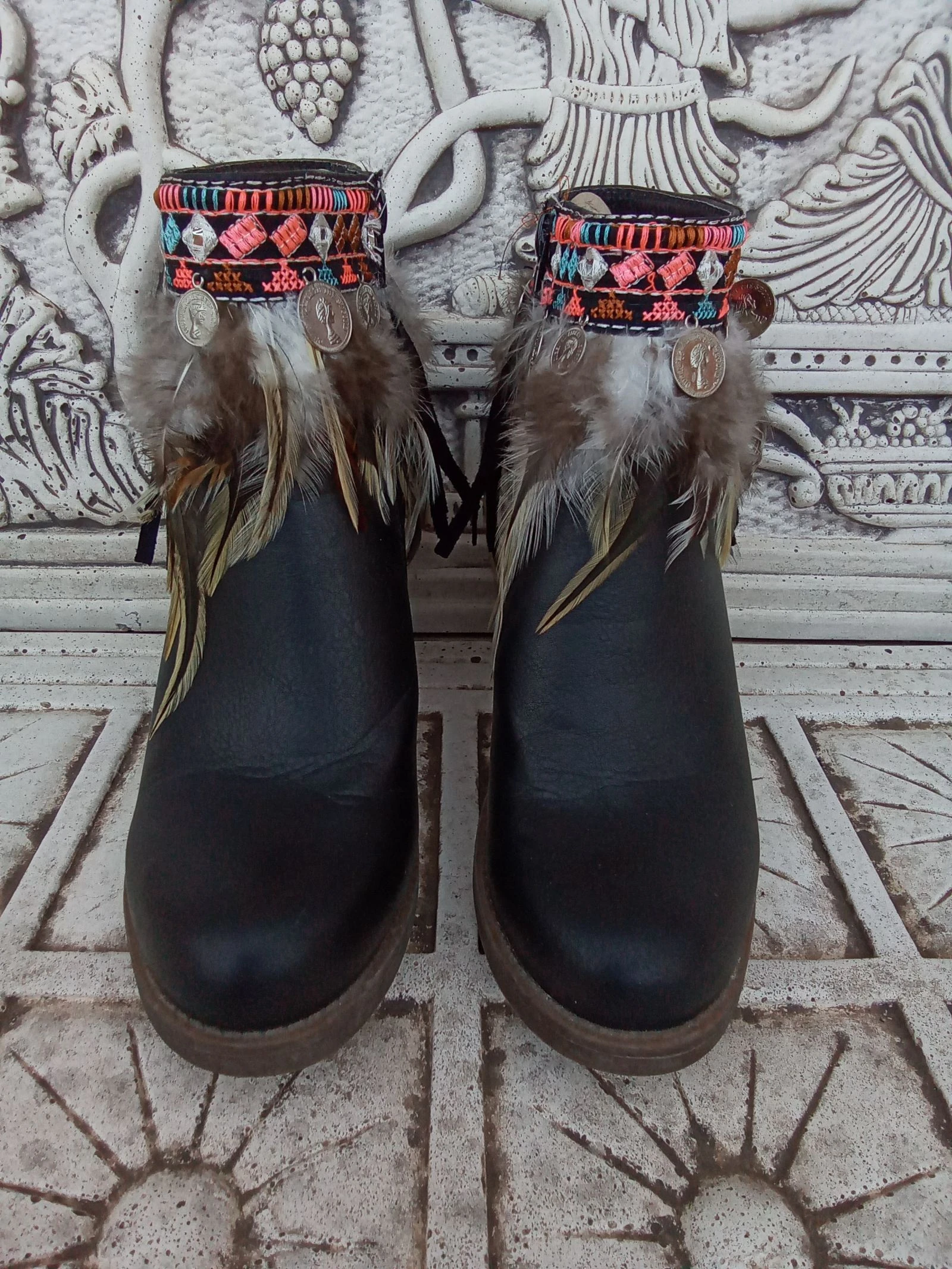 Boho-style ankle boots – photo 6
